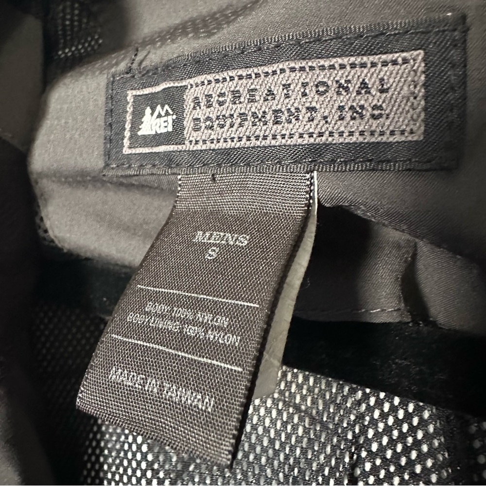 Rei E1 Elements Rain Jacket Shell Mens Small - image 5